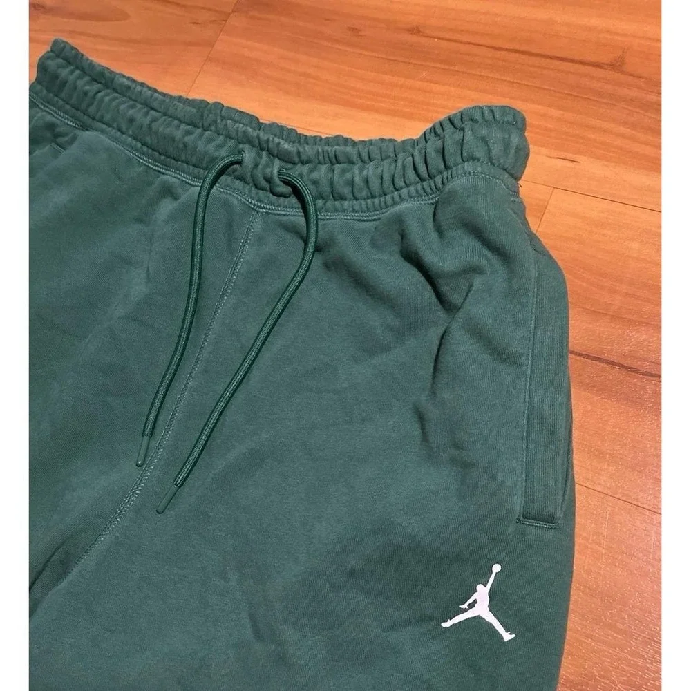 Jordan Sweatpants Men's Green Athletic Joggers